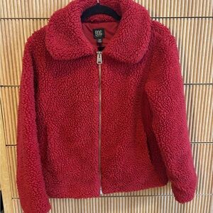 BDG Red Teddy Jacket